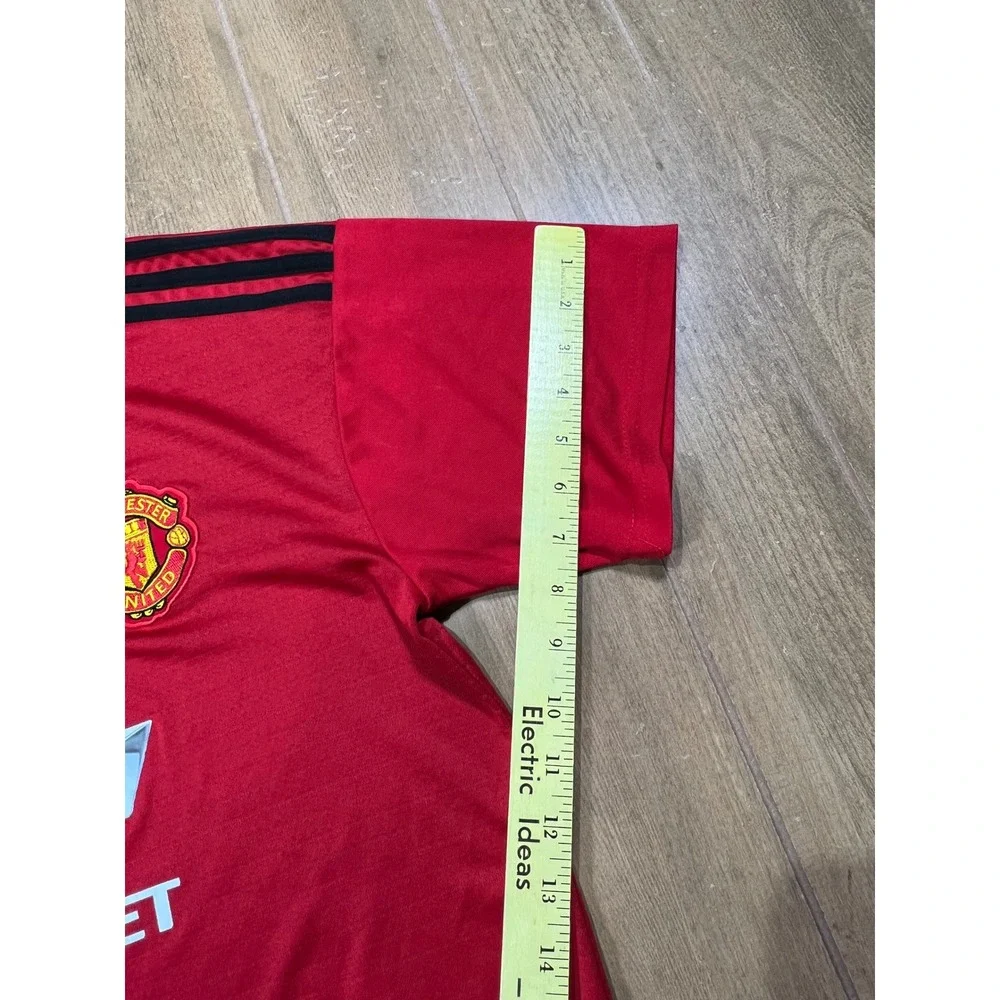 Adidas Manchester United 2018-19 Home Jersey Red Black CG0040 Mens M